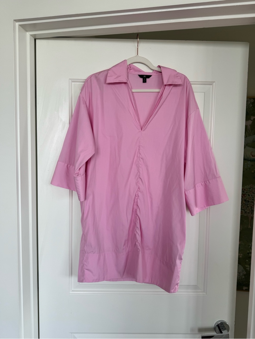 Banana Republic Oversized Poplin Midi Shirtdress 100%Cotton - Picture 2 of 5